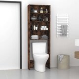 vidaXL Ormarić za perilicu rublja boja dimljenog hrasta 64x24x190 cm | shoptok.hr