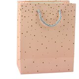 GIFT Bag With Gold Dots 23 x 18 x 10.5 cm | Shoptok.si