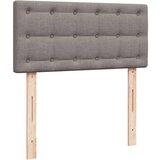  Otomanski krevet s madracem smeđesivi 100x200 cm tkanine | shoptok.hr