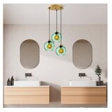 Opviq Luster Benek-20-14335, 44x44x120, IP20, Zlatno-zelene boje | Eponuda.ba