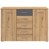 Modern Living Komoda Foster, Barva Hrasta, Siva | Shoptok.si