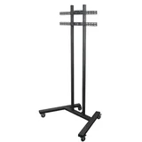 Large Universal Flat Screen Trolley /Floor Stand (VESA 800 x 600) - 1.8m Ø50mm Poles