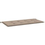  Jastuk za vrtnu klupu smeđesivi 100 x 50 x 3 cm tkanina Oxford | shoptok.hr
