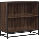 vidaXL Ormar za knjige smeđi hrast 80,5x35x76 cm izrađeno drvo | shoptok.hr