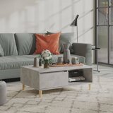 vidaXL Klubska mizica betonsko siva 90x60x35 cm iverna plošča Cene