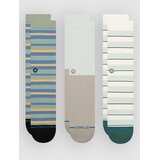 Stance Prep Stripe 3 Pk Socks paleblue | Shoptok.si