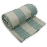 ESSENZA SLEEP 639067 DEKA FLIS PRUGE 130X170CM ZELENA | shoptok.hr