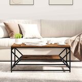  Kava Stol Staro drvo 90 x 50 x 40 cm Inženjerska drva i čelik | Eponuda.com