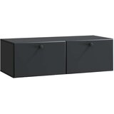 TV ormar za zid 98 x 41 x 30 cm Crna Konstruirano drvo Zidne | shoptok.hr