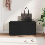  Stolica Črna 81 x 41 x 40 cm Umetno Usnje in Umetno Leseno, (5000302508) | Shoptok.si