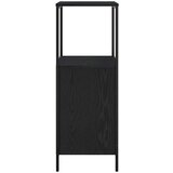  Kupaonski ormarić s policama crni hrast 36x35x95 cm | shoptok.hr