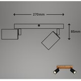 BRILONER 2922-025 - Usmereno svetlo SPOT 2xGU10/9W/230V | Eponuda.com