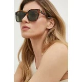 Saint Laurent Sunčane naočale za žene, boja: smeđa