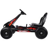  Veliki karting na pedale s podesivim sjedalom i napuhanim kotačima SP0839 Slike
