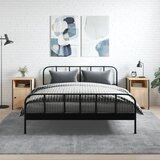  Noćni ormarići 2 kom boja hrasta 40x42x60 cm konstruirano drvo | shoptok.hr