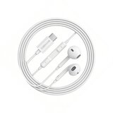 Oem Mayaxess, Žične USB-C slušalke za Galaxy A34 z vgrajenim mikrofonom, Bela, (5000299370) | Shoptok.si