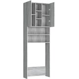  Ormarić za perilicu rublja boja hrasta sonome 64x25,5x190 cm Sivi hrast sonoma | Shoptok.si