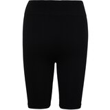 Trendyol Black Seamless Ribbed Biker Sport Tights | shoptok.hr
