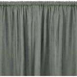  Curtain MILANA color gray style classic 5 cm pole pocket chenille 560x270 HOMEDE | shoptok.hr