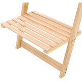 Zidne police u obliku ljestvi od cedrovine 41,5 x 30 x 176 cm | Eponuda.com