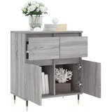  Komoda sivog hrasta sonome 60x35x70 cm od konstruiranog drva | shoptok.hr