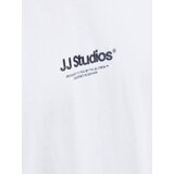Jack & Jones Majica 'JJESOHO' črna / bela | Shoptok.si