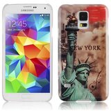 Cadorabo Primer združljiv s Samsungom z New Yorkom - Kip Of Liberty Print - Trda zaščitna kritje v trendovskem oblikovanju, (20564083) | Shoptok.si