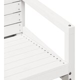  Vrtna stolica bijela 57,5 x 63 x 76 cm od masivne borovine | shoptok.hr