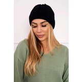  Cap with fleece Lila K240 navy blue Cene