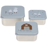Lässig posuda za pospremanje 3 kosi tiny farmer blue | shoptok.hr