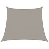  Jedro za zaštitu od sunca 160 g/m² Trapezoidno svijetlosivo 3/4x3 m HDPE | Shoptok.si