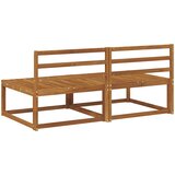  2 Komad Srednja sofa za van Prirodna 158 x 83 x 73 cm | Eponuda.com