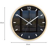  Moderni Zidni sat grafit grey | shoptok.hr