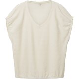 Tom Tailor Bluza off-bela | Shoptok.si