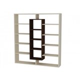 Woody Fashion polica za knjige Ample Birch Wenge | ePonuda.com