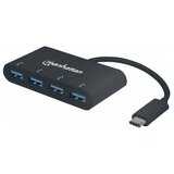 Manhattan USB-C 3.1 muški /4kom. USB3.0 ženski konverter (162746) | shoptok.hr