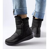 Gemre Black snow boots on low wedge Mount | Eponuda.ba