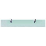  Zidne police 2 kom staklene 60 x 10 cm 8 mm | shoptok.hr