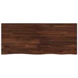  Pravokutni stolni vrh 120 x 50 x 3 cm Pravokutni - Tamno smeđa 90 x 55 x 3 5 cm Živi rub 1 strana | shoptok.hr