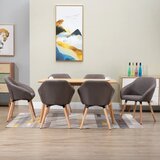  Blagovaonske stolice od tkanine 6 kom bež | shoptok.hr