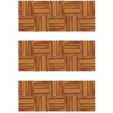 vidaXL Poščice iz akacije vertikalen vzorec 30 x 30 cm set 30 kosov, (21421226) | Shoptok.si