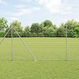 vidaXL Poljska Ograja 1.6x25 m pocinkano jeklo | Shoptok.si