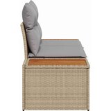 Vrtni kauč Bež 184 x 62 x 85cm poliratan | shoptok.hr