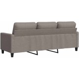 Trosjed od tkanine Smeđe-siva 180 cm | shoptok.hr