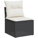 vidaXL 8-dijelni set vrtnih sofa od poliratana s jastucima crni | shoptok.hr