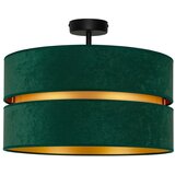  Duolla - Plafonski luster DUO 1xE27/15W/230V, prečnik 40 cm, zelena/zlatna | Eponuda.com