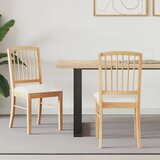 Trpezarijske stolice 2 pcs Prirodna 50 x 52,5 x 91 cm | shoptok.hr