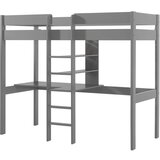 Vipack Siva dvignjena otroška postelja 90x200 cm Pino - Vipack Cene