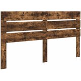  Krevetna konstrukcija s uzglavljem Dimljeni hrast 180 x 200 cm | shoptok.hr