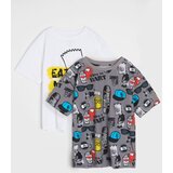 Sinsay Komplet od 2 majice dugih rukava The Simpsons | shoptok.hr